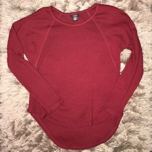 Deep Red Sweater
